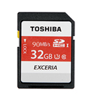 Toshiba 4K 90 mbps High Speed  32gb SDHC 