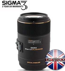 Sigma MACRO 105mm F2.8 EX DG OS HSM