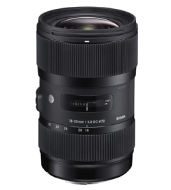 Sigma 18-35mm F1.8 DC HSM | A