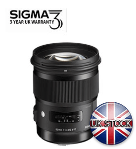 Sigma 50mm F1.4 DG HSM | A