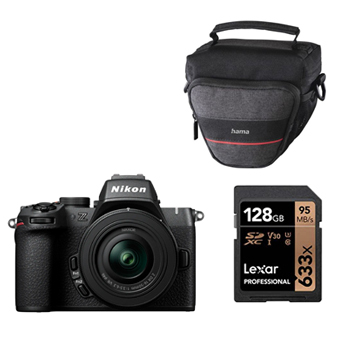 Nikon Z50 II 16-50mm VR Lens 128gb Saver Kit