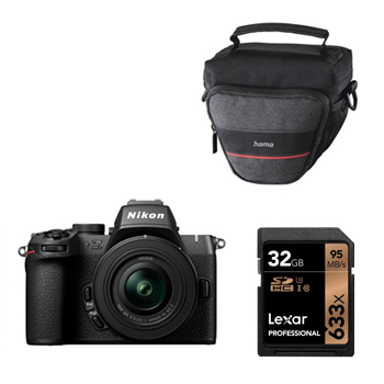 Nikon Z50 II 16-50mm VR Lens 32gb Saver Kit