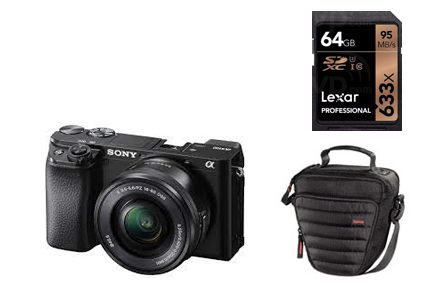 Sony A6100 16-50mm 64gb Saver Kit