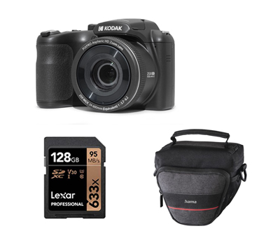 Kodak Pixpro AZ255 128gb Saver Kit 