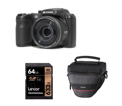 Kodak Pixpro AZ255 64gb Saver Kit