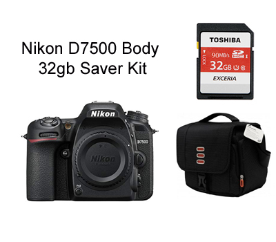 Nikon D7500 32gb Saver Kit