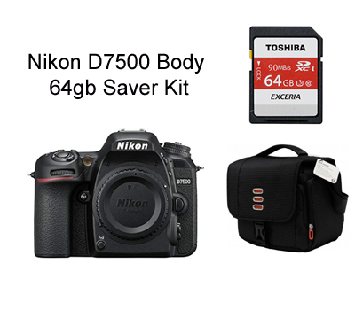 Nikon D7500 64gb Saver Kit