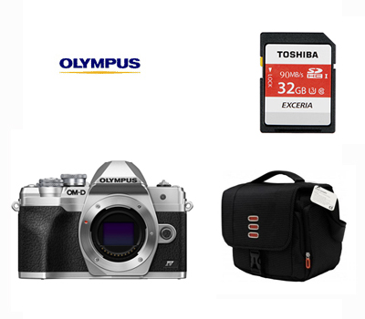 Olympus OMD E-M10 Mark IV Body Only 32gb Saver Kit