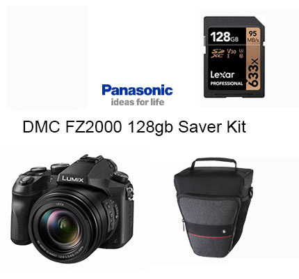 Panasonic DMC FZ2000 128gb Saver Kit