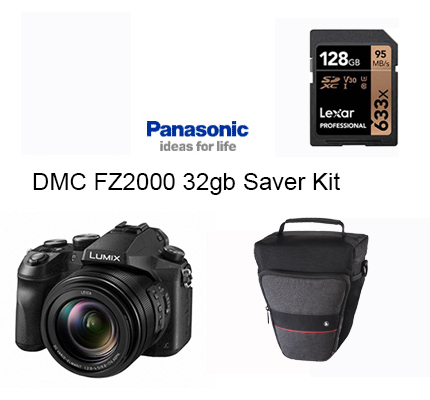 Panasonic DMC FZ2000 32gb Saver Kit