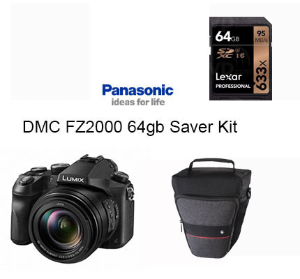 Panasonic DMC FZ2000 64gb Saver Kit