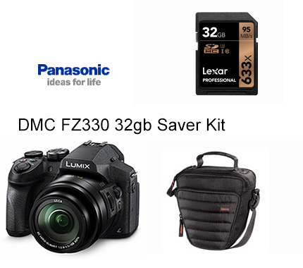 Panasonic DMC FZ330 32gb Saver Kit