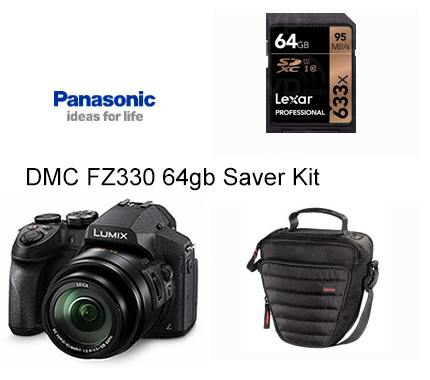 Panasonic DMC FZ330 64gb Saver Kit