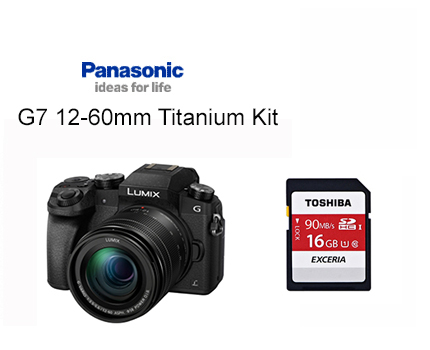 Panasonic DMC G7 12-60mm Titanium Kit