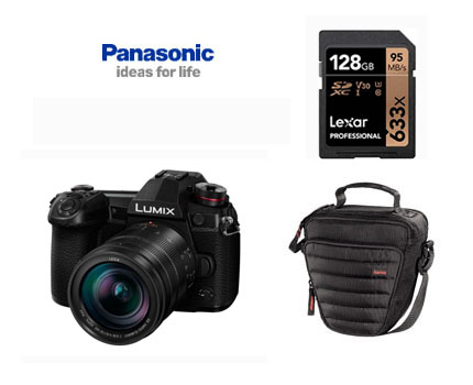 Panasonic DC G9 12-60mm f2.8-4 Leica Lens 128gb Saver