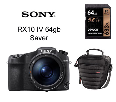 Sony DSC RX10 IV 64gb Saver Kit