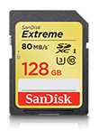 Sandisk Extreme HD 128gb Class 10 SDXC