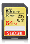 Sandisk Extreme HD 64gb Class 10 SDXC