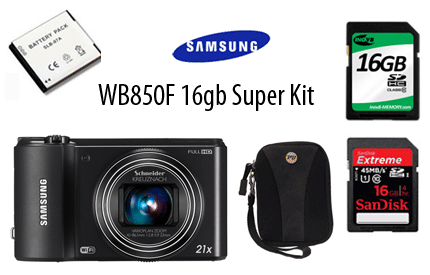 Samsung WB850F 16gb Super Kit
