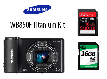 Samsung WB850F Titanium Kit