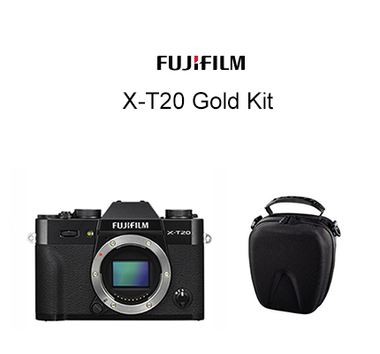 FujiFilm X-T20 Body Only Gold Kit FujiFilm X-T20 Body Only Gold Kit