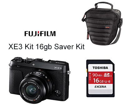 Fujifilm X-E3 15-45mm XC Kit 16gb Saver Kit