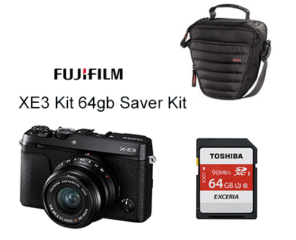 Fujifilm X-E3 15-45mm XC Kit 64gb Saver Kit