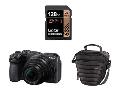 Nikon Z30 16-50mm VR Lens 128gb Saver Kit