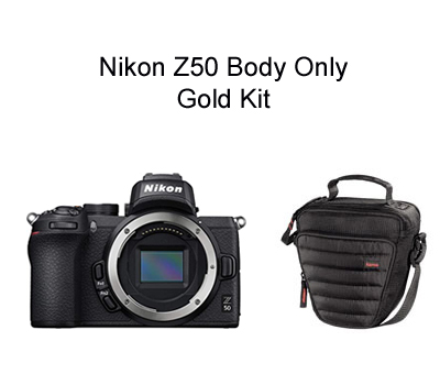 Nikon Z50 Body Only Gold Kit